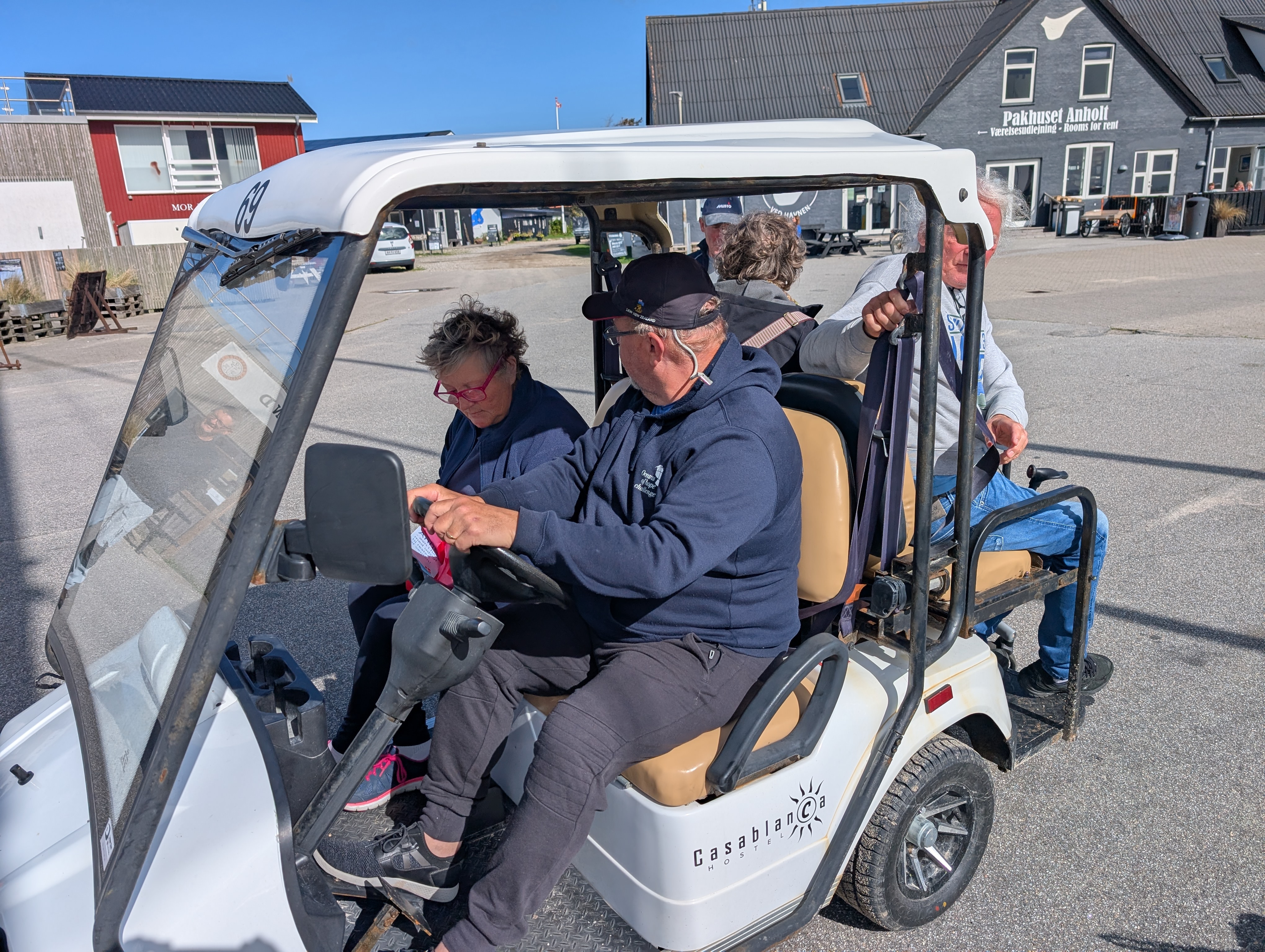 Anholt i sensommer-sol
