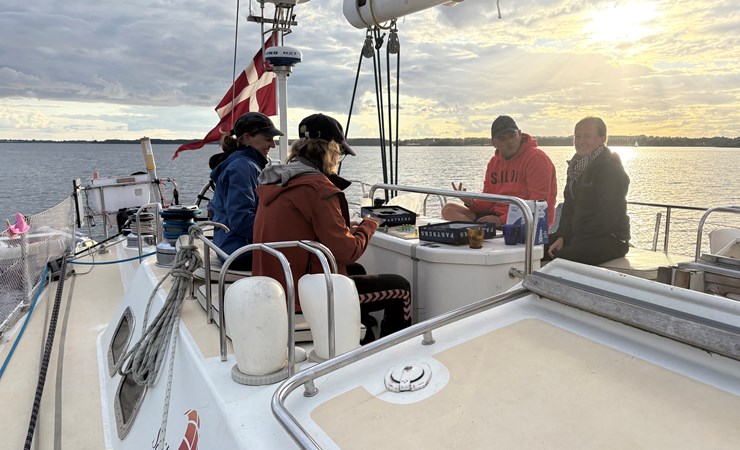 Dejlige dage hvor vi fik luftet sejlene