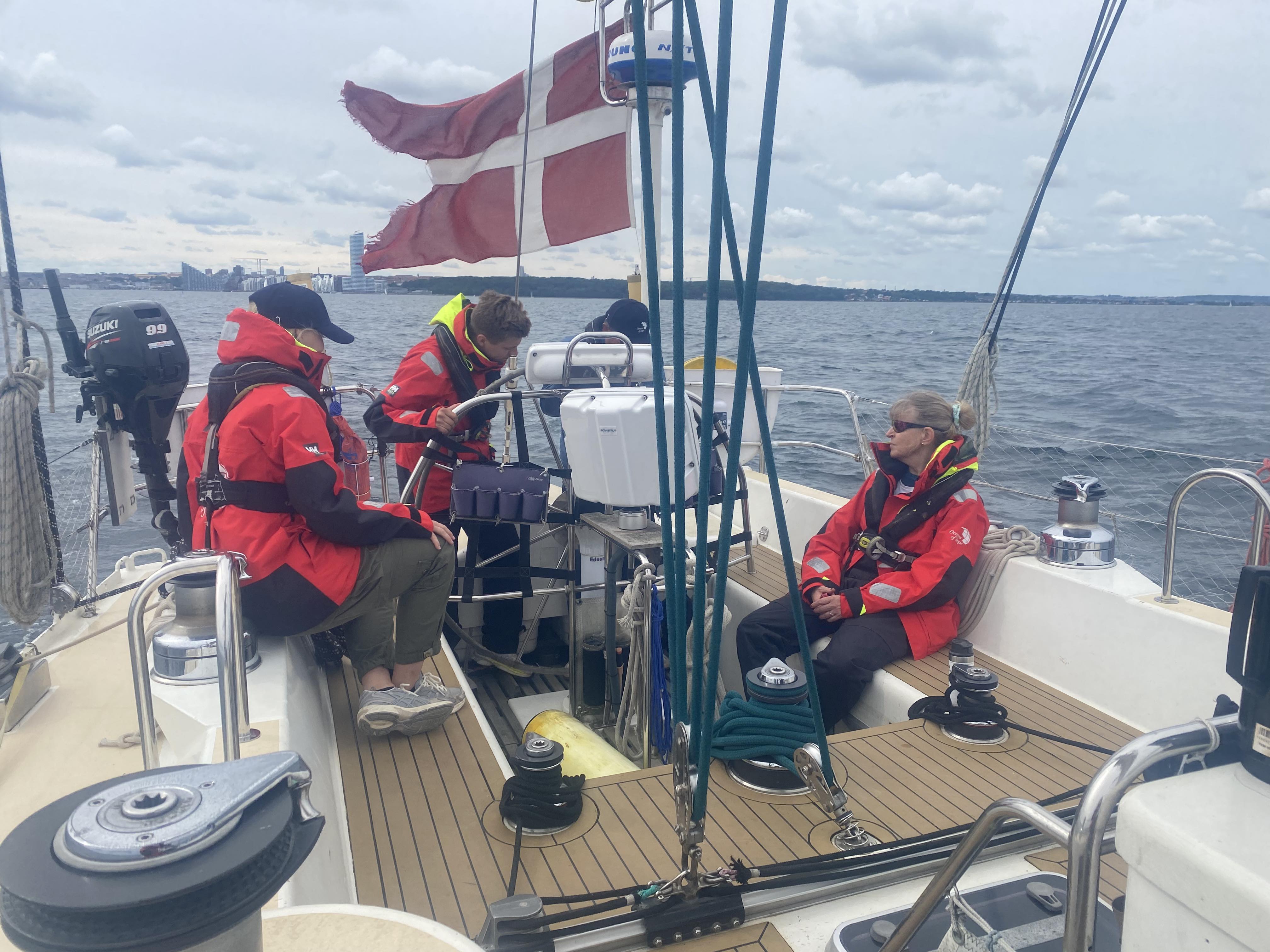 <h1>A guiet night an we cross the Kattegat</h1>